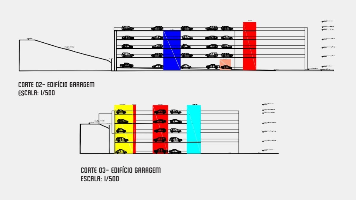 Arquitetura e Engenharia Parking Design - Garage Plan | Toyota
