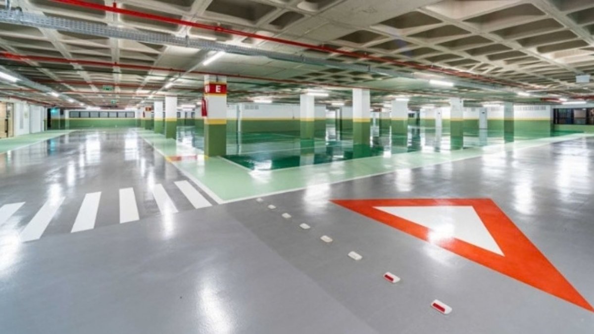 Projetos Corporativos Absolute Business & Hotel - Garage Plan Parking Design