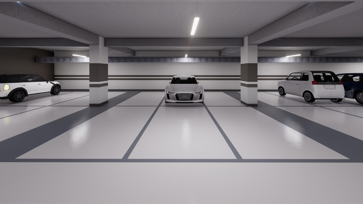 Projetos Corporativos Edifício Paulista - Garage Plan Parking Design