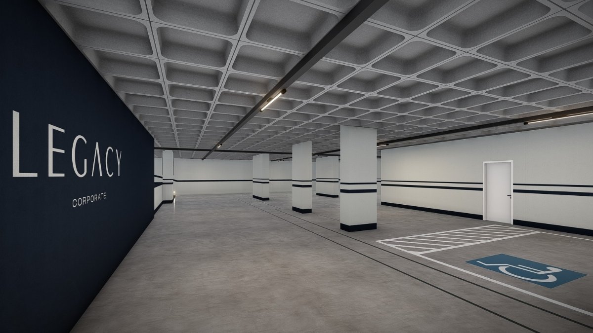Projetos Corporativos Legacy Corporate - Garage Plan Parking Design
