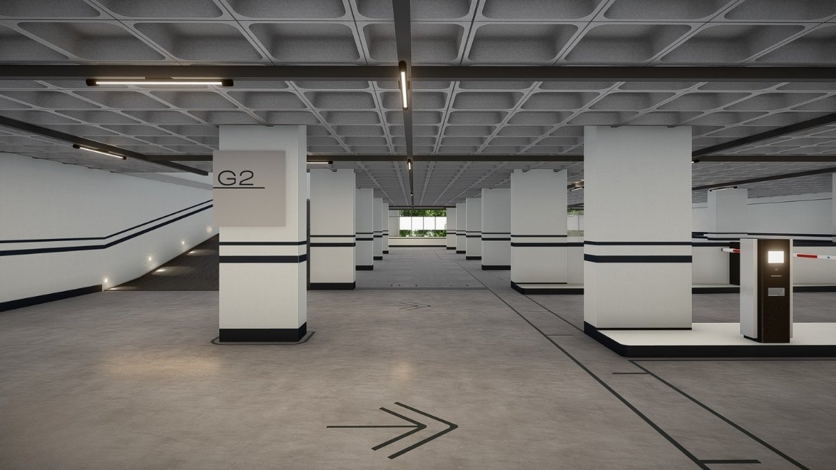 Projetos Corporativos Legacy Corporate - Garage Plan Parking Design