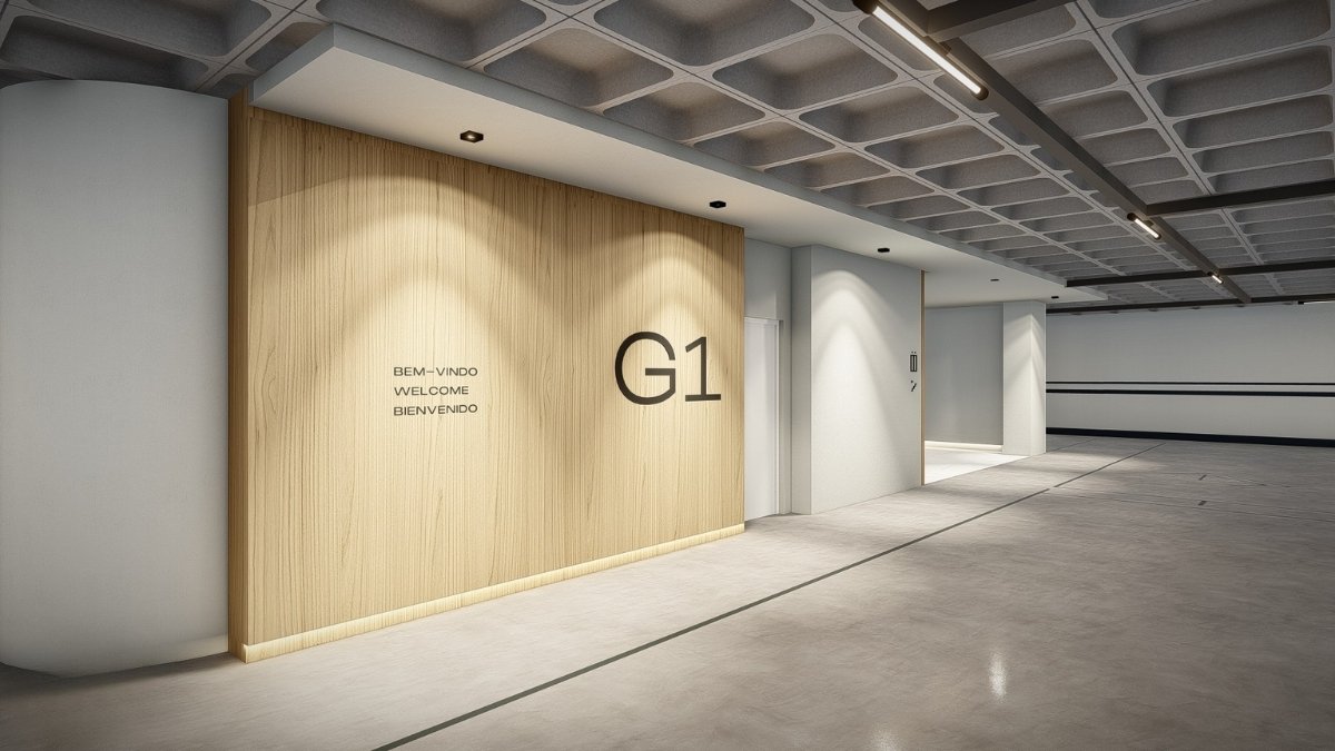 Projetos Corporativos Legacy Corporate - Garage Plan Parking Design