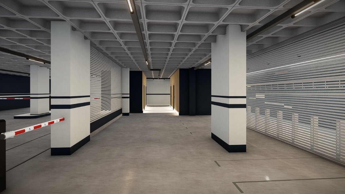 Projetos Corporativos Legacy Corporate - Garage Plan Parking Design