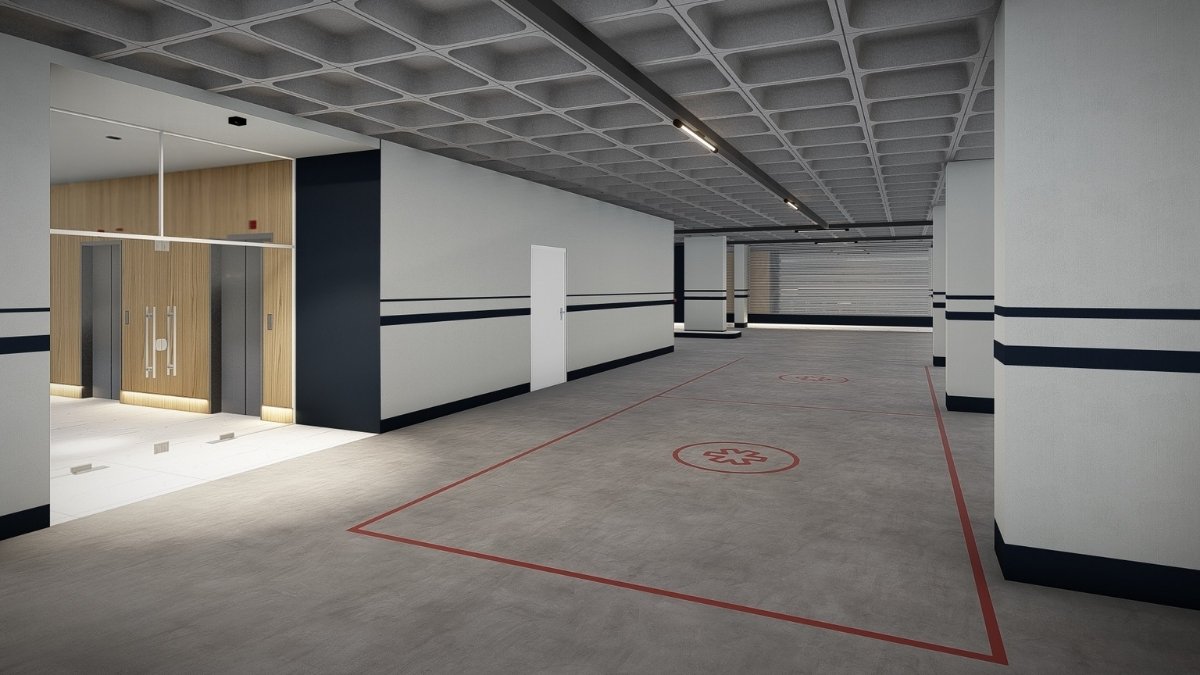 Projetos Corporativos Legacy Corporate - Garage Plan Parking Design