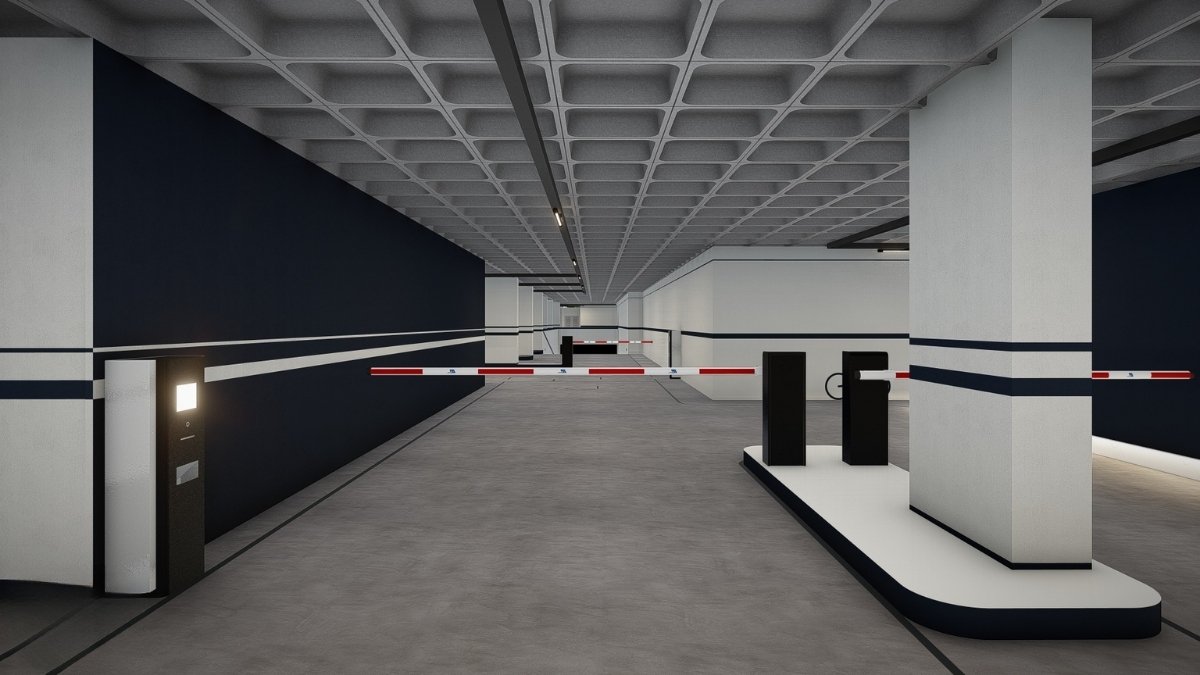 Projetos Corporativos Legacy Corporate - Garage Plan Parking Design