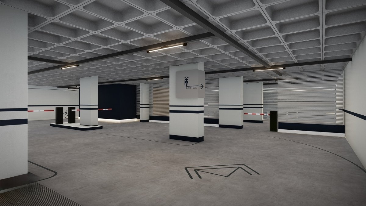 Projetos Corporativos Legacy Corporate - Garage Plan Parking Design