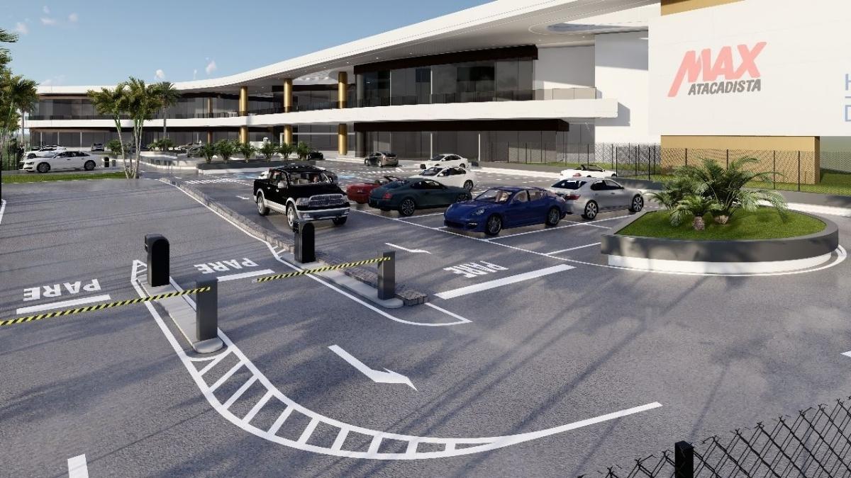 Projetos Corporativos Flow Open Mall - Garage Plan Parking Design