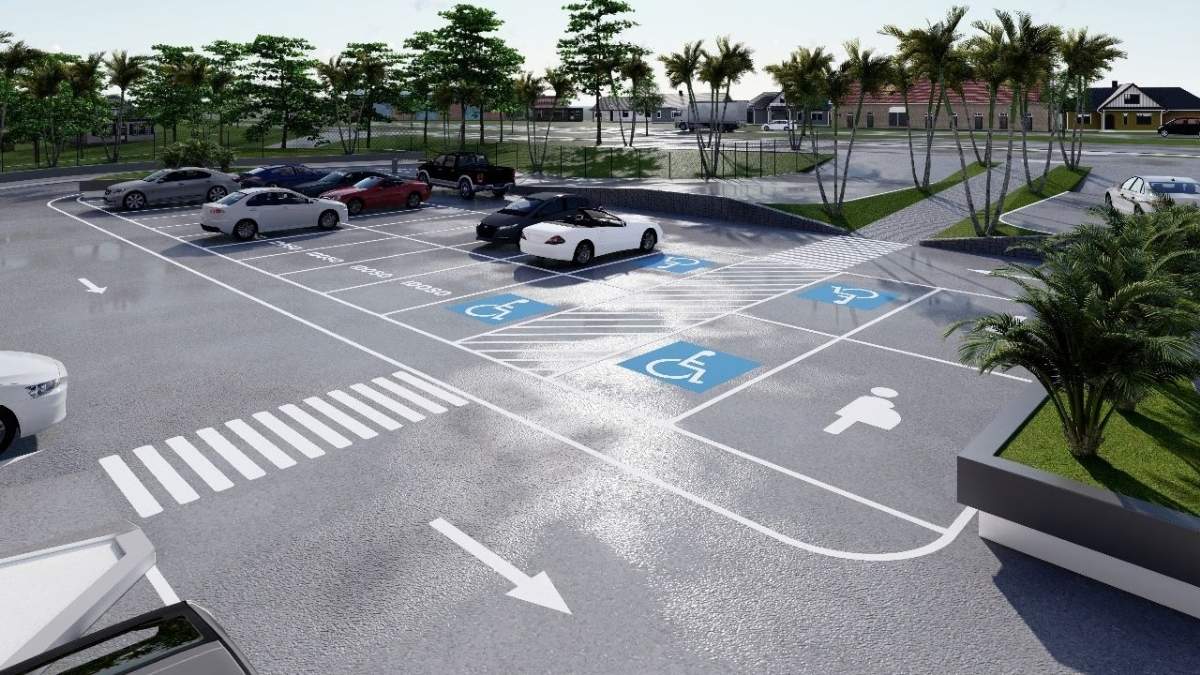 Projetos Corporativos Flow Open Mall - Garage Plan Parking Design