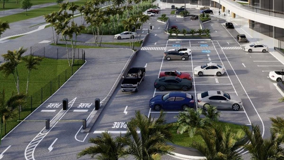 Projetos Corporativos Flow Open Mall - Garage Plan Parking Design