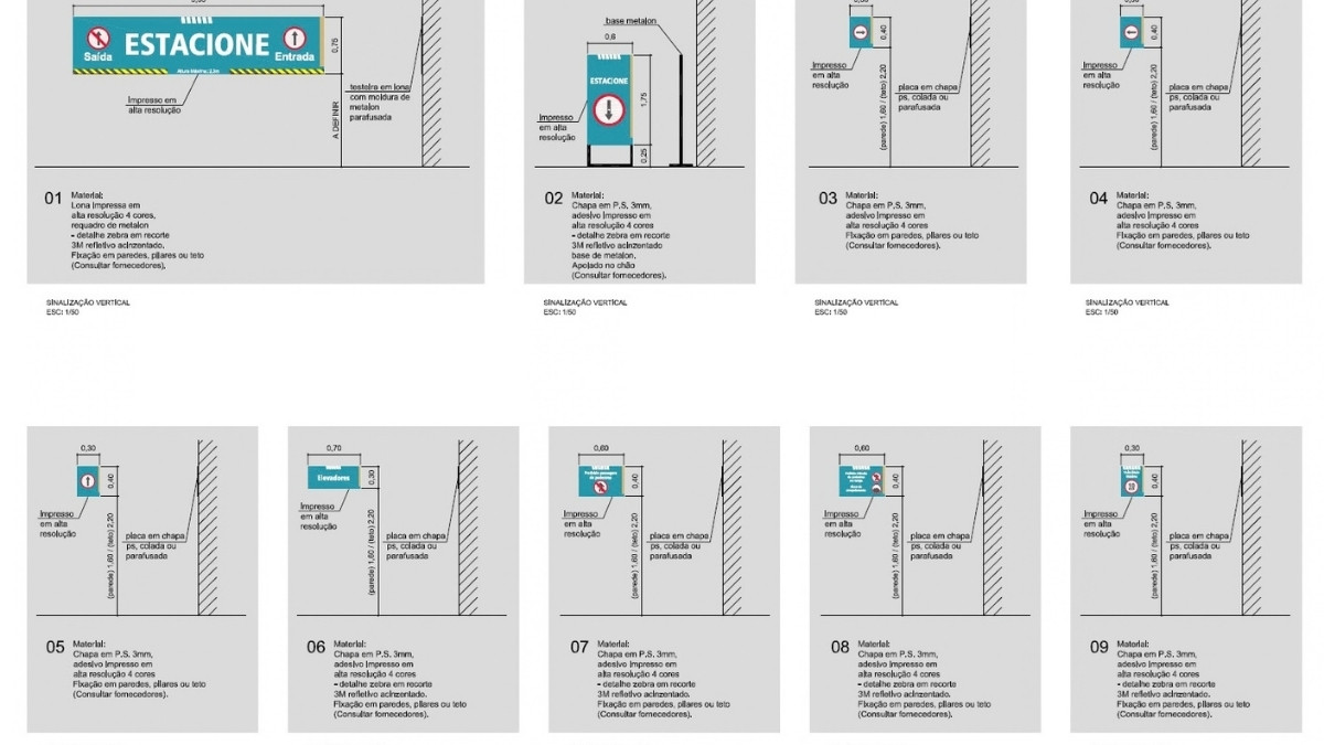 Projetos Corporativos Brava Open Mall - Garage Plan Parking Design