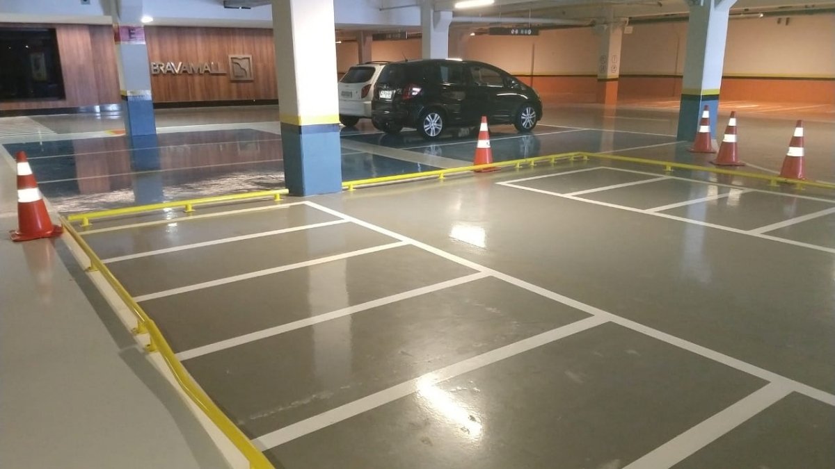 Projetos Corporativos Brava Open Mall - Garage Plan Parking Design