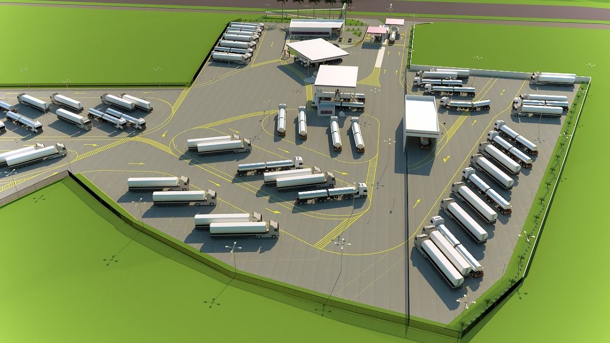 Projetos Industriais Garagelog - Garage Plan Parking Design