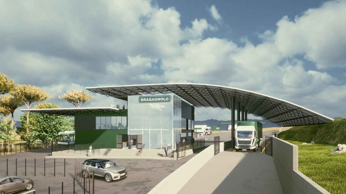 Projetos Industriais Bragagnolo - Garage Plan Parking Design