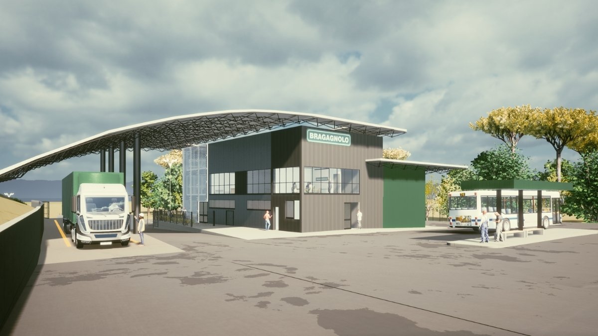 Projetos Industriais Bragagnolo - Garage Plan Parking Design