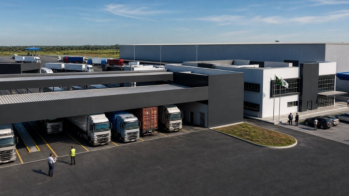 Projetos Industriais Transjordano - Garage Plan Parking Design