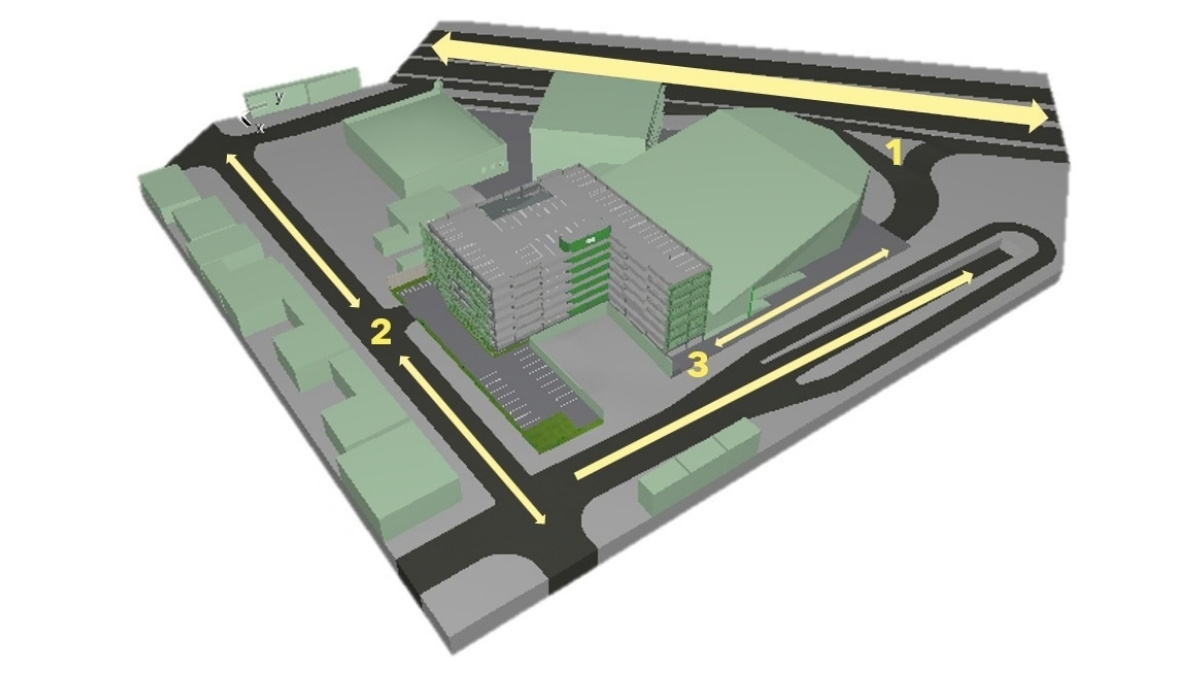 Projetos Institucionais Igreja Batista Bacacheri - Garage Plan Parking Design