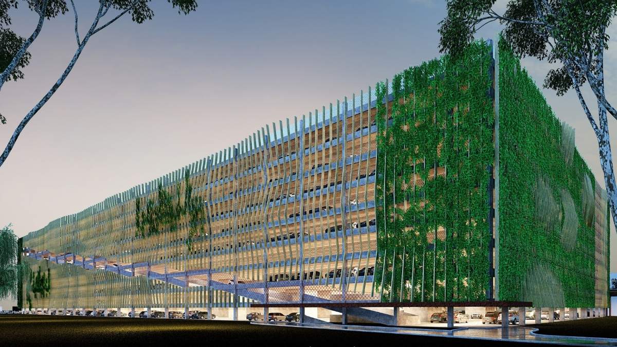 Projetos Institucionais - Garage Plan Parking Design