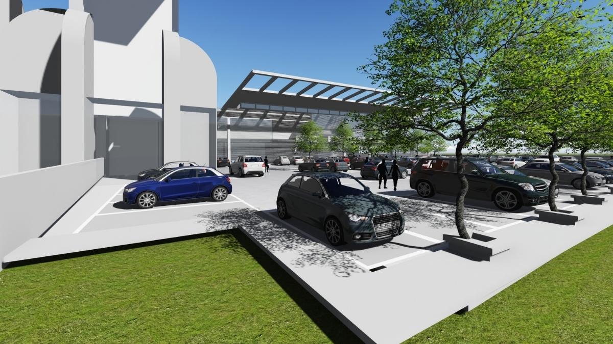 Projetos Institucionais PIB Curitiba - Garage Plan Parking Design