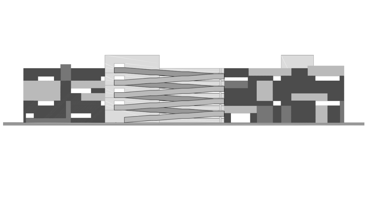 Projetos Institucionais Master Plan PUC-PR - Garage Plan Parking Design