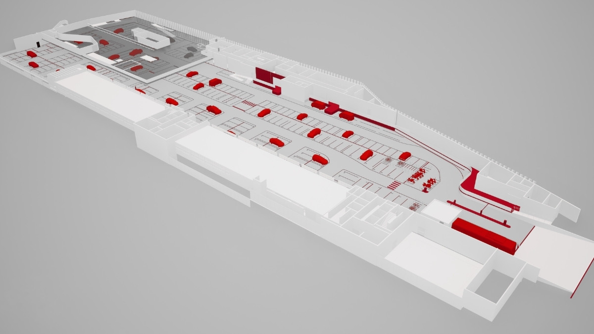 Projetos Institucionais SESC - Garage Plan Parking Design